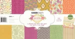 Kaisercraft Flora Delight - 12X12" Paper Pack + Sticker Sheet PK426 160 Gsm. Fixed Price $6.75.