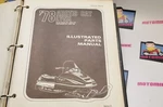 Genuine Arctic Cat Factory Illustrated Parts Manual 1978 Lynx 0185-101. Fixed Price $16.98.