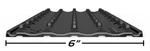 Caliber Lowpro Grip 6" Extension Set 4PK Snowmobile/atv Glides 13379. Fixed Price $58.99.