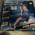 Ripline Epic Zipline W/SEAT,80-FEET,BLUE Backyard Fun Adventure Obstacle Course. Fixed Price $44.99.