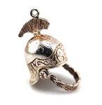 Vintage Silver Roman Gladiator Helmet Charm Pendant C1970S 50874. Fixed Price $47.02.