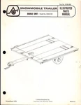 1977 Arctic Cat Double Snowmobile Trailer Parts Manual P/n 0185-082 (423). Fixed Price $13.19.
