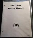 1972 Arctic Cat Lynx Illustrated Parts Manual Copy P/n 0185-002. Fixed Price $17.59.