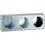 Buyers Products LB6183ALDT Triple Round Light Box Diamond Tread Aluminum. Fixed Price $84.99.