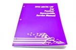 New Oem 2255-129 1995 Arctic Cat Jag Panther Snowmobile Service Manual Nos. Fixed Price $57.37.