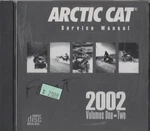 2002 Arctic Cat Snowmobile Volume & Service Manual Cd P/n 2270-061 (071). Fixed Price $35.18.