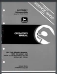 1981 John Deere Spitfire Snowmobile Owner Service Manual 34 Pages OM-M68421. Fixed Price $19.95.