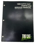 1985 Arctic Cat Kitty Snowmobile Parts And Service Manual Form # 2254-312. Fixed Price $21.99.