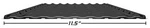 Caliber Lowpro Glides 11.5" Single Set 8PCS 13377 (20' Total Length). Fixed Price $109.99.