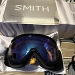 Smith Optics Virtue Snow Goggle (women's Small) Black Blue Sensor Mirror. Fixed Price $79.99.