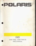 1985 Polaris Star Twin & Es Snowmobile Parts Manual. Fixed Price $36.99.