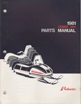 1981 Polaris Snowmobile Gemini 244 Parts Manual P/n 9910723 (100). Fixed Price $26.38.