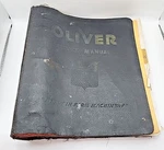 Vintage Oliver 70 & 80 Shop Manuals Three Ring Binder 1940'S. Fixed Price $149.95.