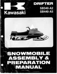Snowmobile Assembly & Prep Manual Kawasaki Drifter SB340 A2 SB440-A5. Fixed Price $19.97.