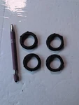 Arctic Cat 0623-753 4QTY Hex Nuts Snowmobile Oem Nos AC56. Fixed Price $9.00.