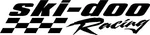 Ski-doo Racing 48"X11" Large Trailer Decal Sticker, Any Color. Fixed Price $26.99.