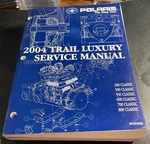 2004 Polaris Trail Luxury Classic Service Manual New 9/N 9918583 (706). Fixed Price $49.99.