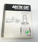 Arctic Cat 2000 Service Manual Addendum 2256-253 Artic. Fixed Price $19.00.