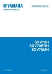 Yamaha Snowmobile Owners Manual Book 2003 Viper Mountain (SXV70MH). Fixed Price $19.50.