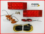 Submersible Trailer Rectangle Led Light Kit, Stop Turn Tail, Optronics Free Ship. Fixed Price $59.95.