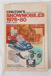 Chilton's Repair & Tune-up Guide Book Snowmobiles 1976-80 (#6978) (ex Library). Fixed Price $18.95.