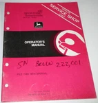 John Deere 440 Sportfire Snowmobile Operators Manual Jd Original! S/n 190001 &up. Fixed Price $19.99.
