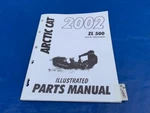2002 Arctic Cat Snowmo Illustrated Parts Manual Original Book. Fixed Price $17.99.