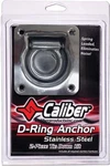 Caliber Products 13521 Stainless Steel Trailer D-ring Anchor Kit. Fixed Price $81.99.