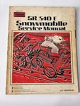 Yamaha Factory Service Repair Shop Manual 1982 SR540E Snowmobile Oem. Fixed Price $24.95.