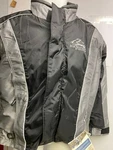 Men's Ice Rider Snowmobile Mustang JACKET,MJ6265, New, Size Medium, Black/silver. Fixed Price $199.00.