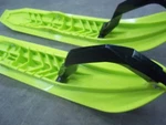 Ski-doo Pilot DS-2 Manta Green Skis W/black Loops 505073354. Fixed Price $494.94.
