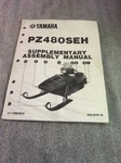 1984 Yamaha PZ480SEH Supplement Assembly Manual LIT-12668-00-61 RO-37. Fixed Price $14.00.