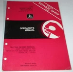John Deere 440 Sportfire Snowmobile Operators Manual Jd Original! S/n 155001 &up. Fixed Price $19.99.