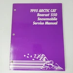 Arctic Service Manual Bearcat 550 1995 P/n 2255-128. Fixed Price $14.94.