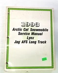 Arctic Cat 1993 Lynx & Jag Afs Long Track Service Manual 2254-825 Artic. Fixed Price $23.75.