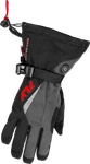 Fly Racing 476-2942YL Heated Gauntlet Gloves Grey/black/red Youth. Fixed Price $189.95.