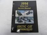 1994 Arctic Cat Snowmobile Kitty Service Manual P/n 2254-998. Fixed Price $13.96.