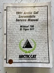 1991 Artic Snow Service Manual Wildcat 700 El Tigre Ext Oem 2254-646 M127. Fixed Price $20.00.
