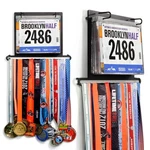 Gone For Run Bibfolio Plus Race And Medal Display Wall-mounted B.... Fixed Price $69.02.