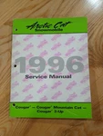 Oem Arctic Cat 2255-309 Snowmobile 1996 Service Manual Cougar. Fixed Price $25.00.