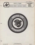 1975 Arctic Cat Snowmobile El Tigre' P/n 0185-055 Parts Manual (069). Fixed Price $24.98.