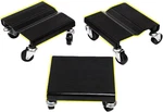 3 Pcs Snowmobile Dolly Set Anti-slip With Caster Wheels 1500 Lbs Moving Rollers. Fixed Price $64.93.