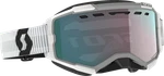 Scott Fury Snow Cross Goggles White Enhancer Aqua Chrome Lens 278605-0002351. Fixed Price $76.78.