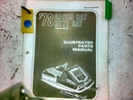 1978 Arctic Cat Snowmobile Kitty Illustrated Parts Manual P/n 0185-100 M237. Fixed Price $20.00.
