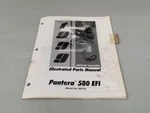 1999 Arctic Cat Pantera 580 Efi Snowmo Printed Parts Manual Original Book. Fixed Price $11.50.