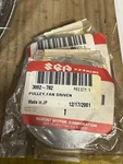 3002-782 Arctic Cat Driven Fan Pulley New Oem. Fixed Price $13.89.