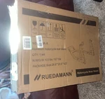 Ruedamann Aluminum Motorcycle Rear Stand MOS03-BR-R Red 750LB Capacity New. Fixed Price $70.00.