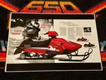 93 Yamaha Phazer Snowmobile Poster Vintage Sled ((responsive )). Fixed Price $21.88.