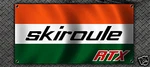 Vintage Snowmobile Skiroule Garage Banner. Fixed Price $39.99.