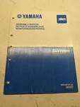 Yamaha Assembly Manual Oem Snowmobile SXV70MH 2002 8EN-28107-J0 Dealer Prep. Fixed Price $27.89.